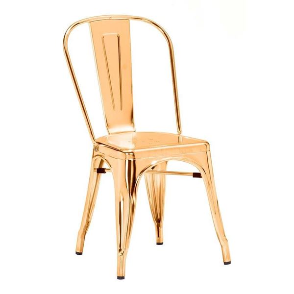 Picture of Elio Dining Chair, Gold - Set of 2 *D