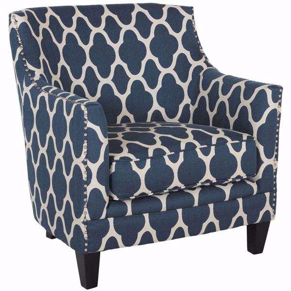 Picture of Dinah Navy Accent Chair