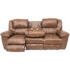 Picture of Triple Reclining Sofa with Drop Table