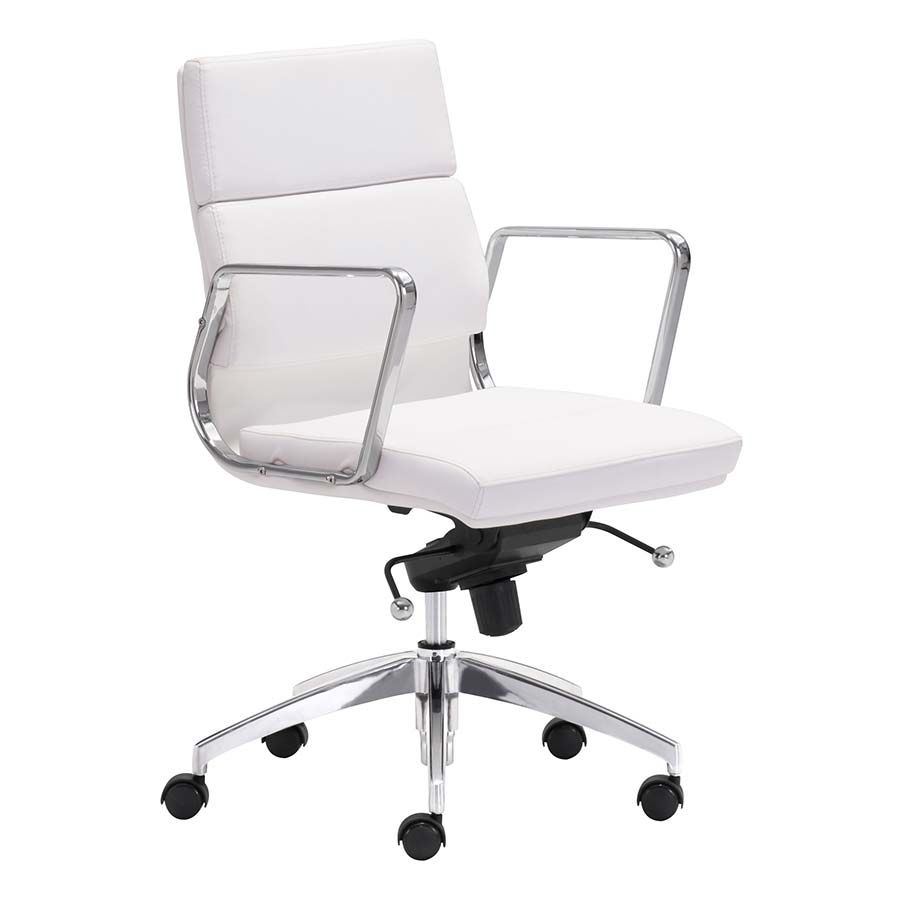 Engineer Low Back Office Chair White | 205896 | AFW.com