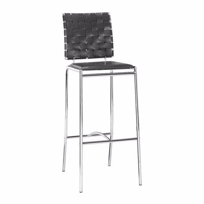 Picture of Criss Cross Barstool, Black - Set of 2 *D