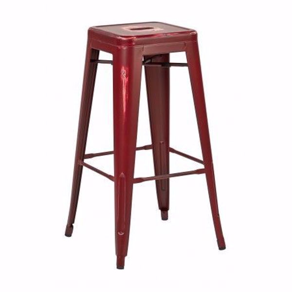 Picture of Bristow Ant Red Barstool 2 Pack *D