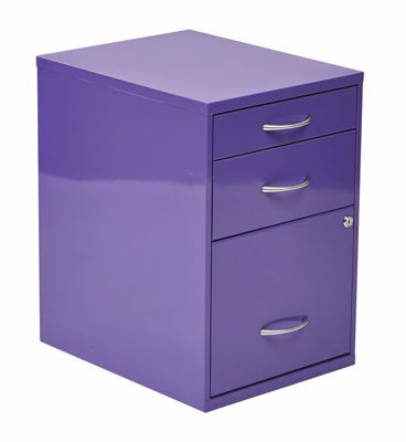 Picture of Purple Storage File Cabinet