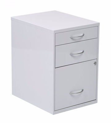 Picture of White Storage File Cabinet