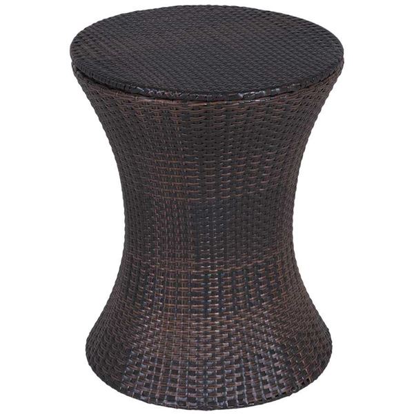 Picture of Rattan Ice Bucket & Stand
