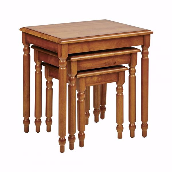 Picture of Cherry Finished Nesting Tables *D