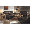 Picture of Mahogany Leather Sofa