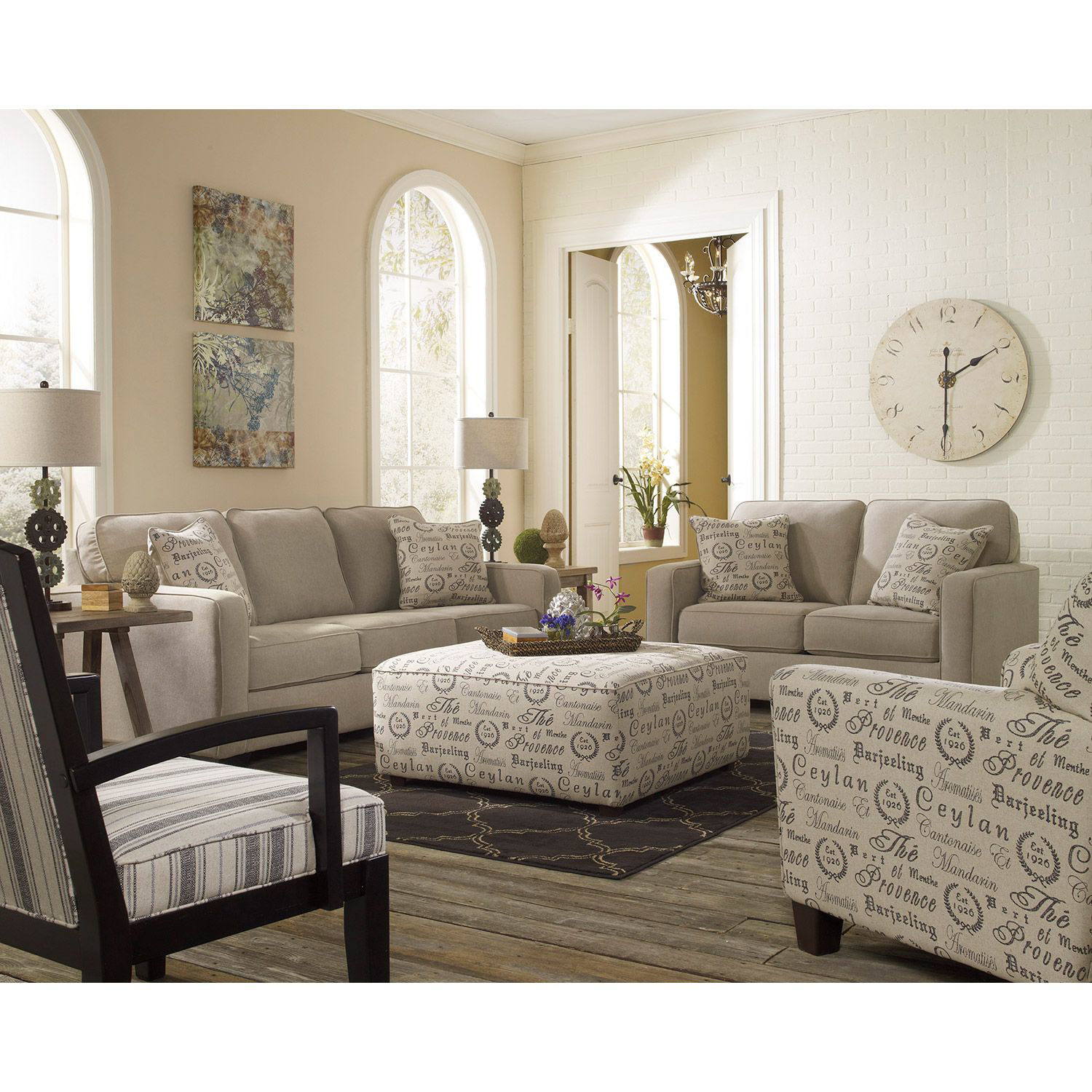 Aleyna Beige Sofa 1660038 | Ashley Furniture | AFW.com