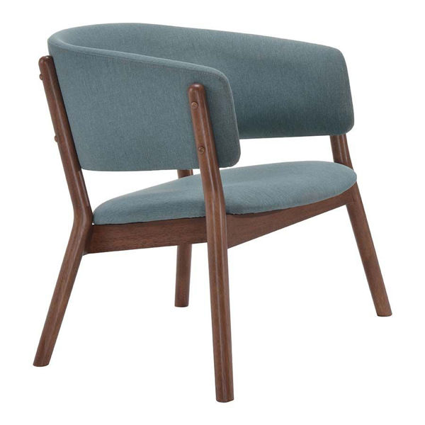 Picture of Chapel Lounge Chair, Blue - Set of 2 *D
