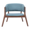 Picture of Chapel Lounge Chair, Blue - Set of 2 *D