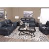 Picture of Milhaven Navy Recline Sofa