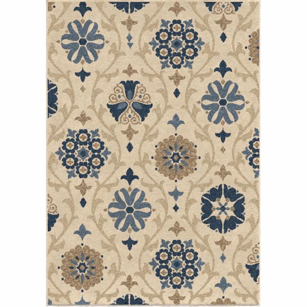 Picture of Sonoma Floral Vine Easy Clean Rug