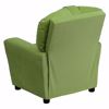 Picture of Contemporary Avocado Microfiber Kids Recliner *D