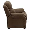 Picture of Personalized Deluxe Brown Kids Recliner *D