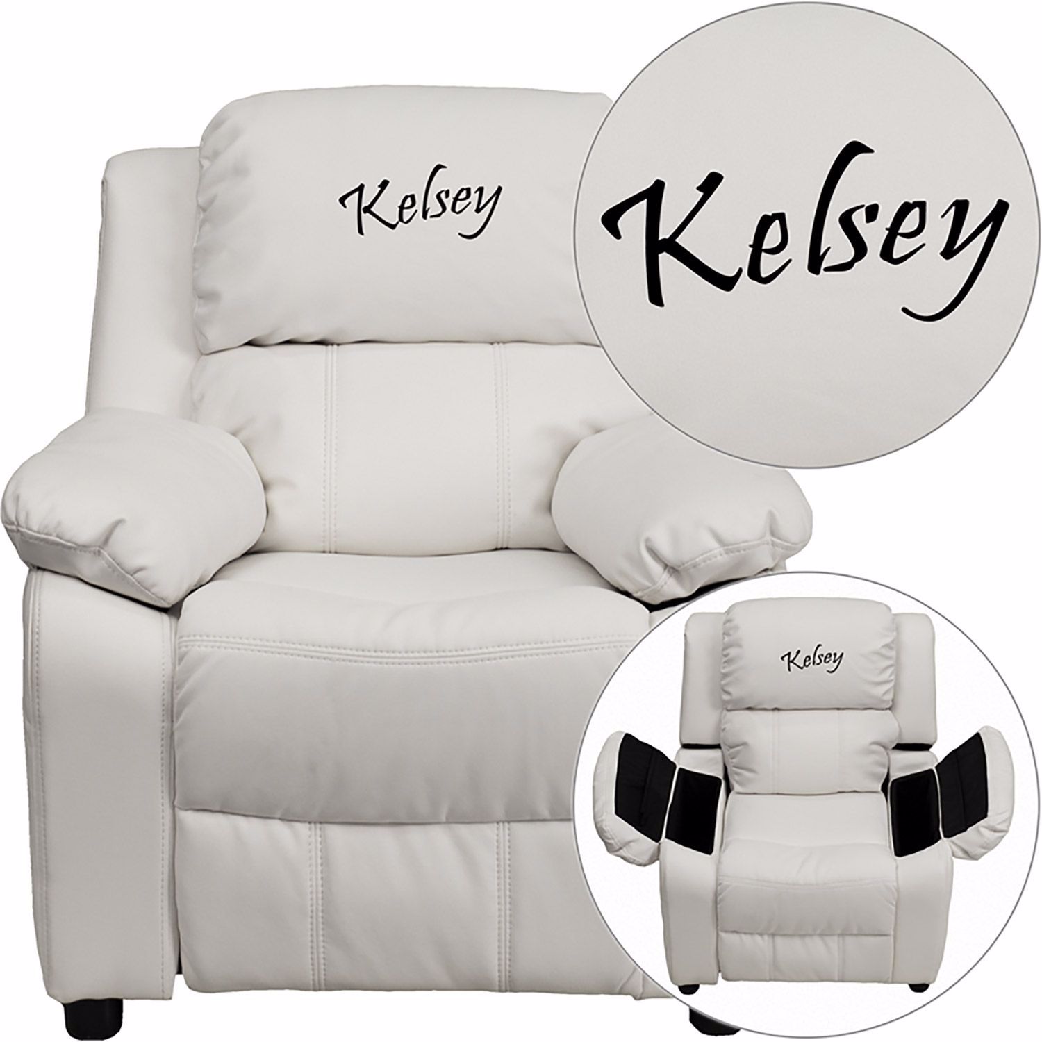 personalized kids recliners