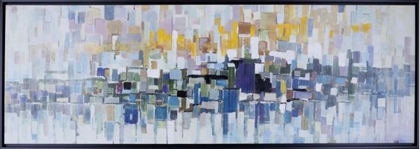 Picture of Abstract Blocks 22x63