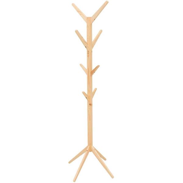 Picture of Natural Wood Coat Rack