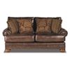 Picture of Antique Bonded Leather Loveseat