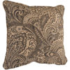 Picture of 18x18 Chestnut Paisley Pillow *P