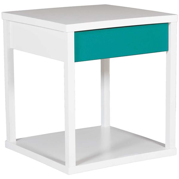 Picture of Parsons White End Table