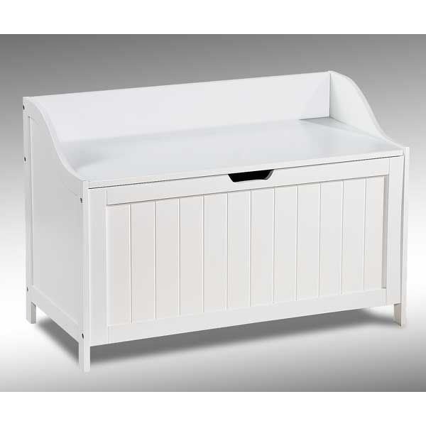 Picture of Alabaster White Storage Trunk