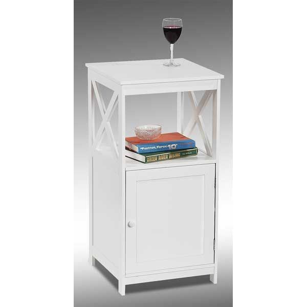 Picture of Alabaster White End Table