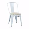 Picture of Bristow White Metal Chair, 2-Pack *D