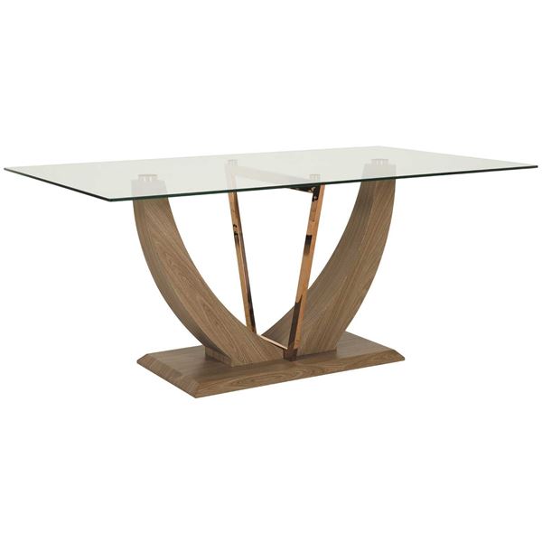 Picture of Oslo Glass Top Dining Table