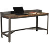 Picture of Vintage Industrial Writing Desk, Natural Steel