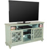 Picture of Vintage 64" TV Console in Blue