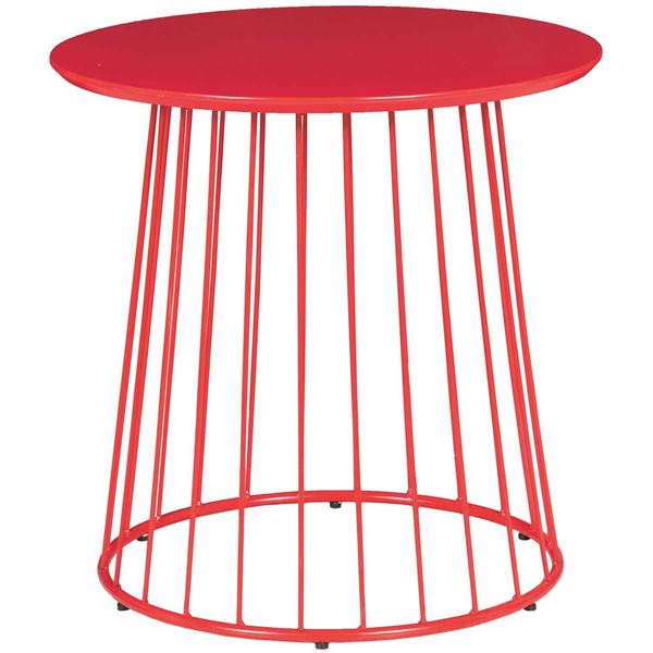 Picture of RED ACCENT TABLE