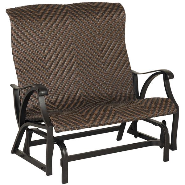 Picture of Wicker Glider Bench