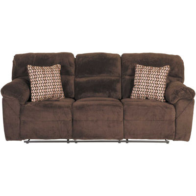 Picture of Chevron Chocolate Power Reclining Sofa