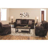 Picture of Chevron Chocolate Power Reclining Sofa
