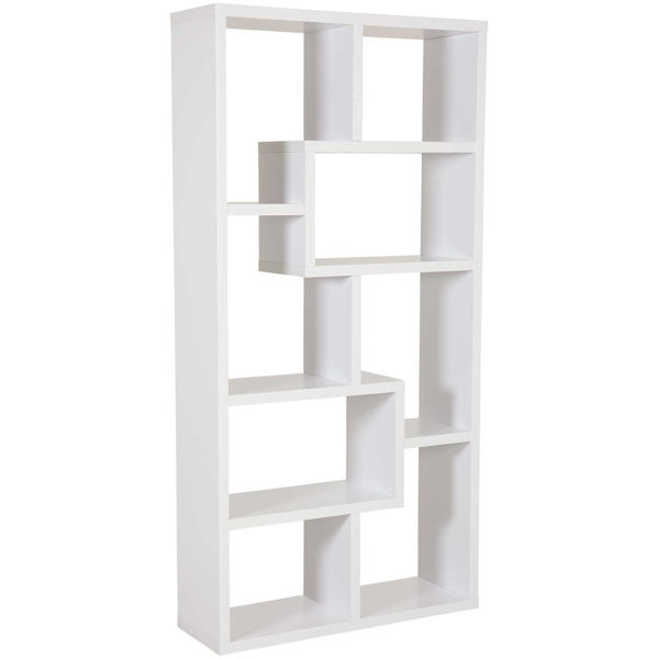 Picture of White"Puzzle" Display Cube