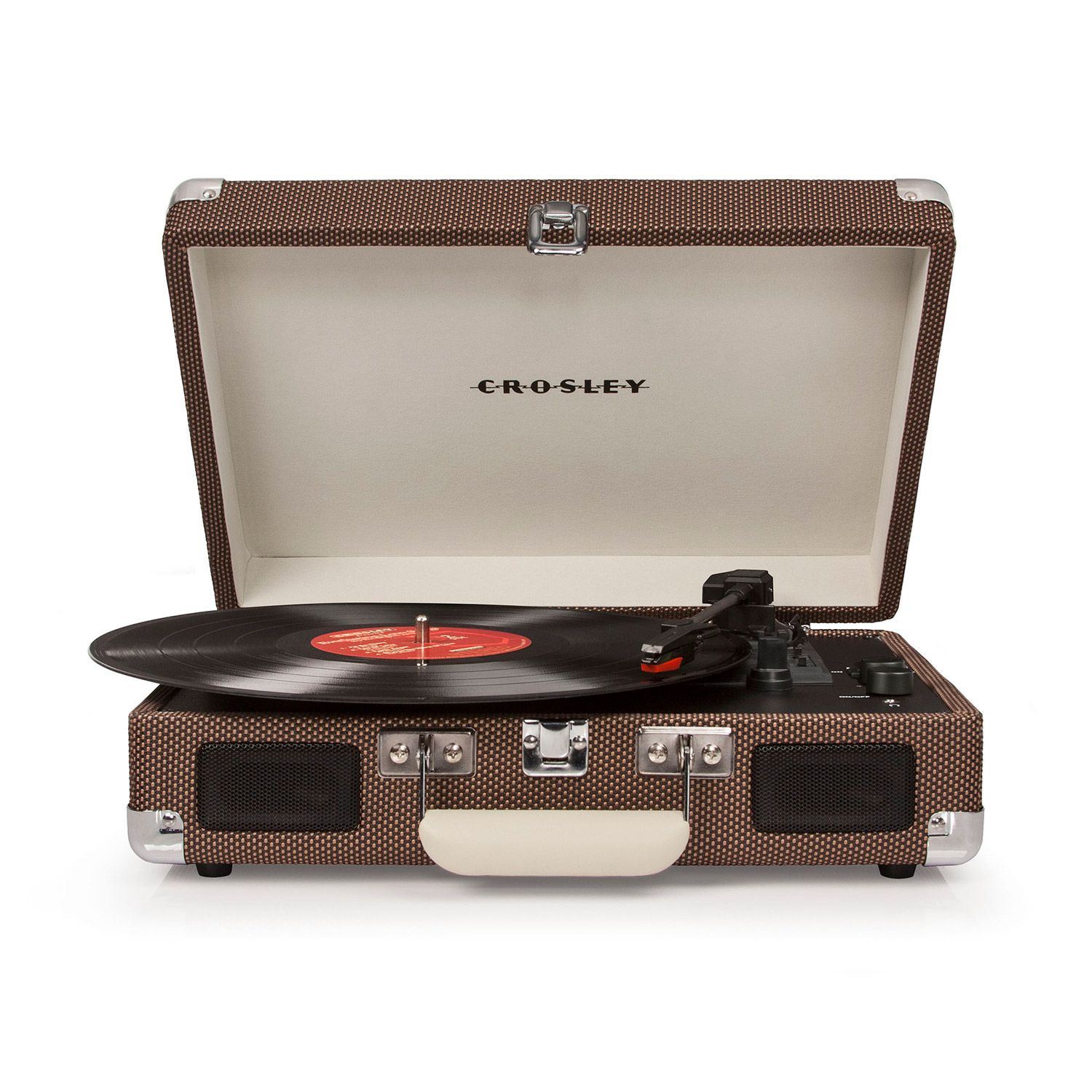 Crosley Crusier Deluxe 3 speed portable purchases turntable record player