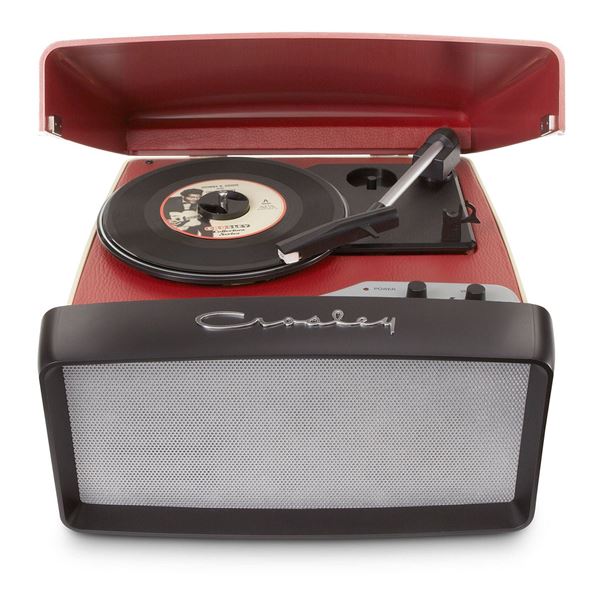 Picture of Collegiate Portable USB Turntable, Red *D
