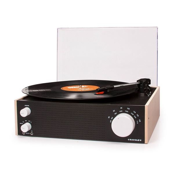 Picture of Switch Turntable with AM/FM Radio, Black *D