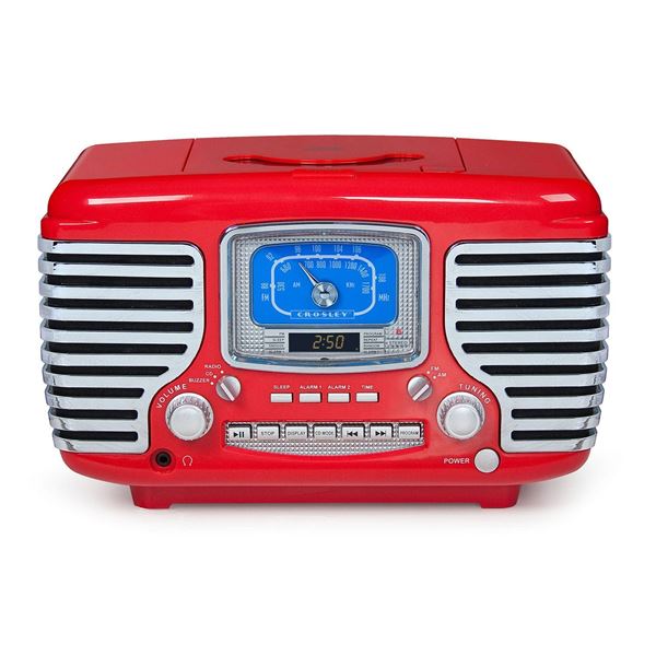 Picture of Corsair Retro Radio CD player, Red *D