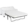 Picture of White Reversible QN Sleeper Sofa