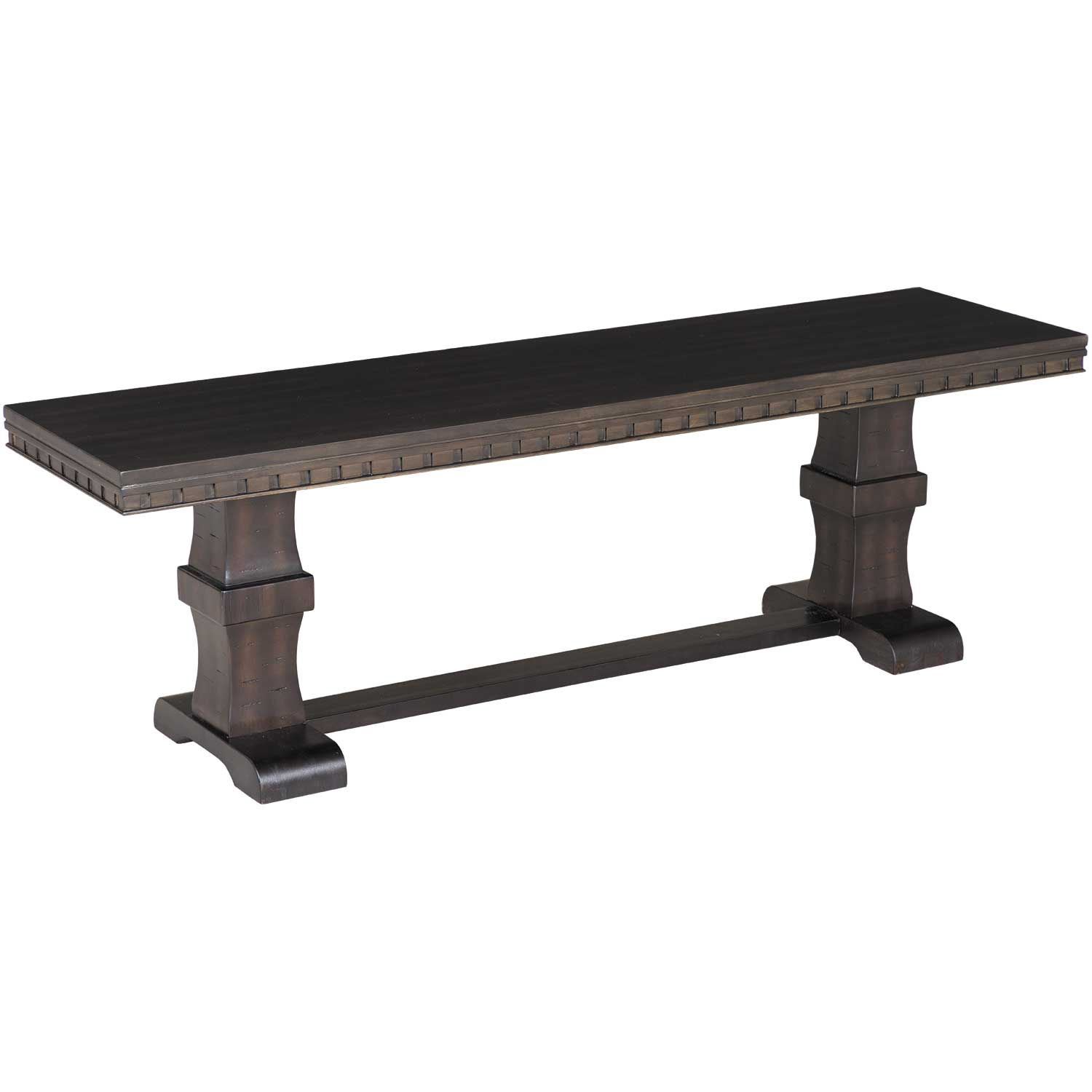 Morrison All Wood Bench D100-BN | Elements | AFW.com