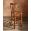 Picture of School House Bar Stool, 2-Piece, Cherry *D