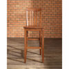 Picture of School House Bar Stool, 2-Piece, Cherry *D