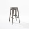 Picture of Amelia Metal Cafe Barstool, Galvanized *D
