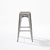 Picture of Amelia Metal Cafe Barstool, Galvanized *D