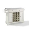 Picture of Lafayette Steel Wine Cart , White*D