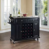 Picture of Stainless Steel Wine Cart, Black *D