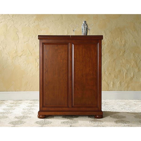 Alexandria Expandable Bar Cabinet Cherry D KF40001ACH AFW Com   0058923 Alexandria Expandable Bar Cabinet Cherry D 600 