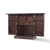 Picture of Alexandria Expandable Bar Cabinet, Mahogany *D