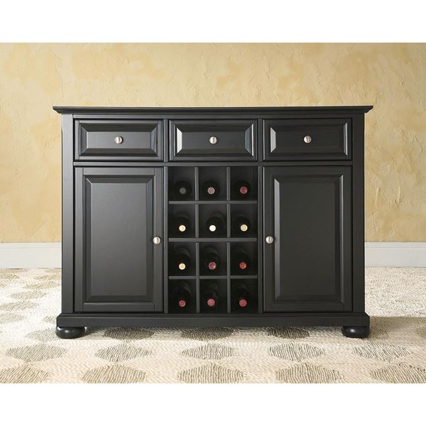 Picture of Alexandria Buffet Server / Sideboard, Black *D